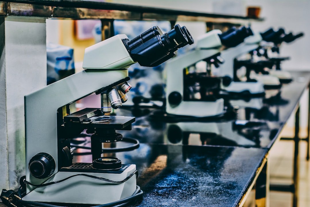 Science category cover - laboratory microscope research