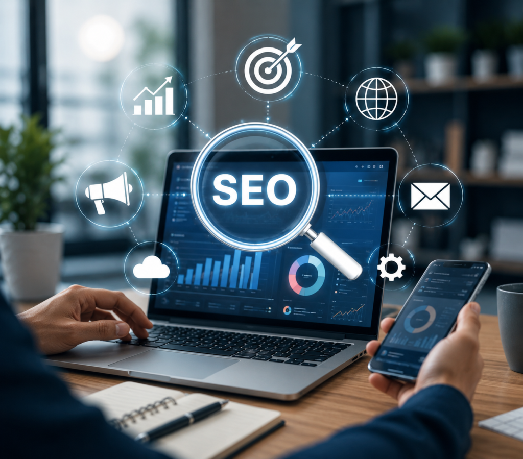 SEO and digital marketing analytics