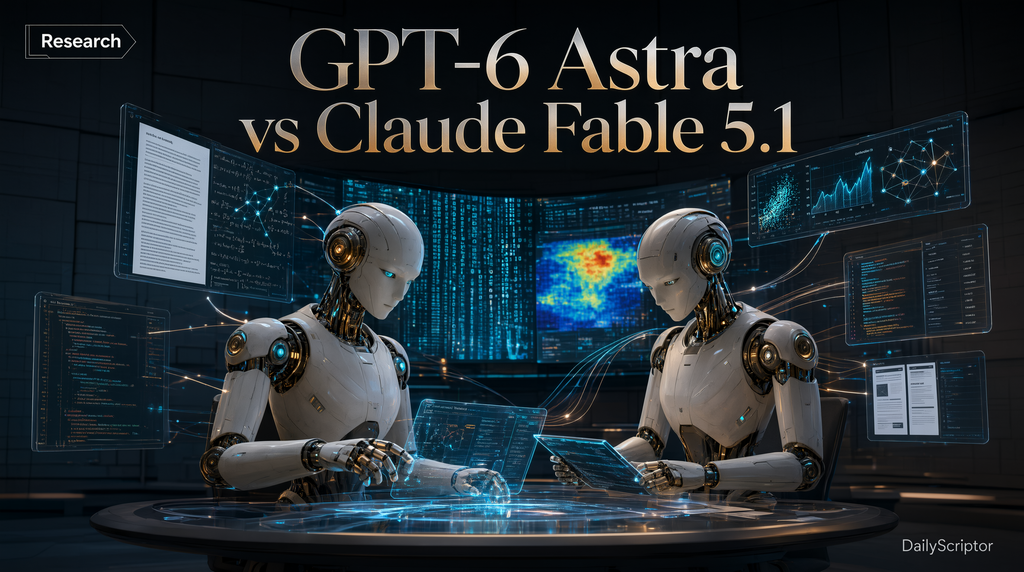 GPT-6 Astra vs Claude Fable 5.1 research comparison
