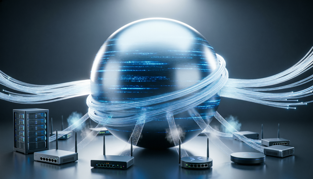 Cloud vendor lock-in showing business dependence on a centralized cloud platform