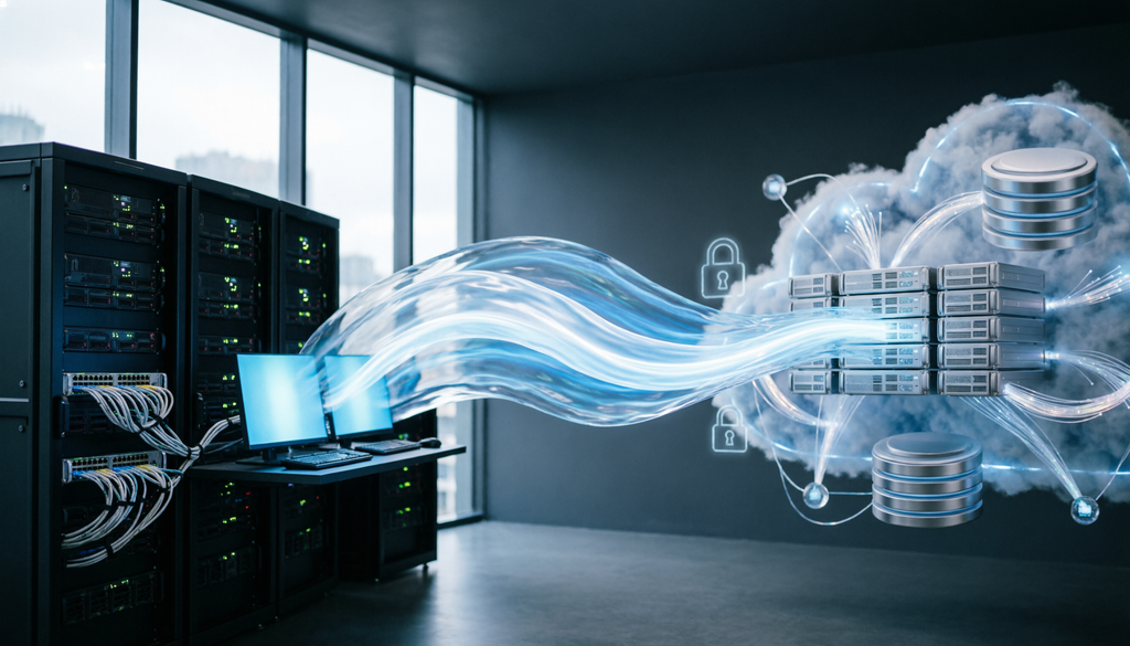Data migration challenges when transferring files from local servers to cloud infrastructure