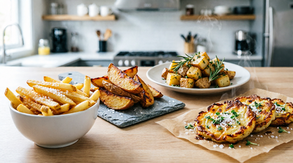 Crispy air fryer potato recipes