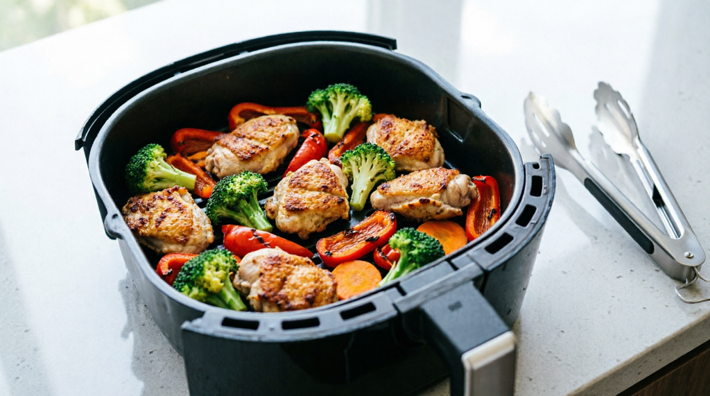 How to arrange food for better air fryer results