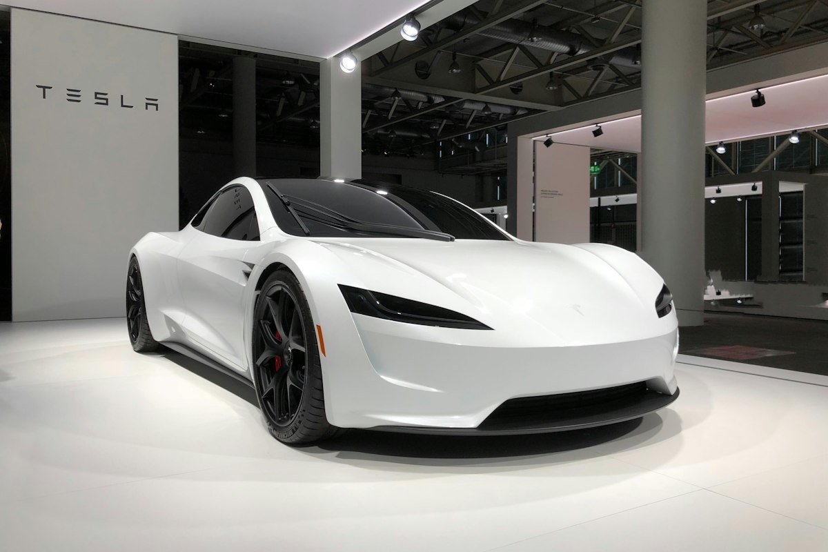 Modern electric SUV interior with digital dashboard